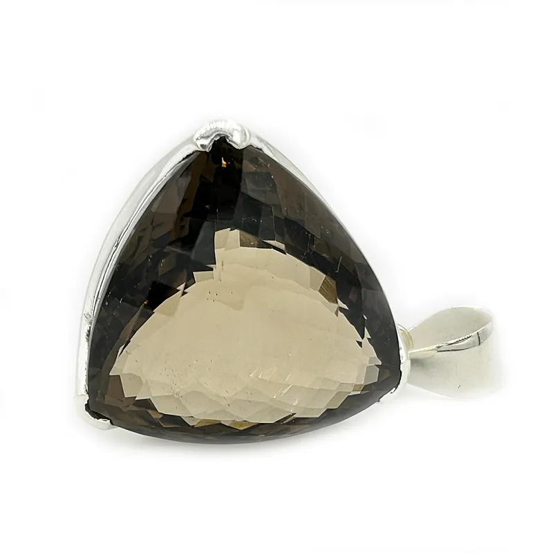 Aarna Smoky Quartz Angled Pendant