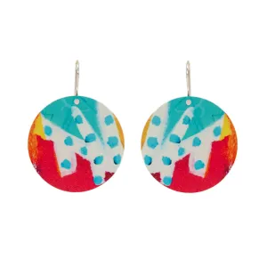 Abstract Spot Earring