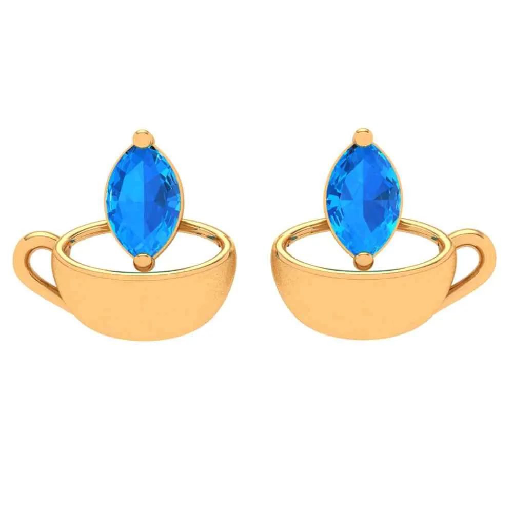 Adorable Gold Earring