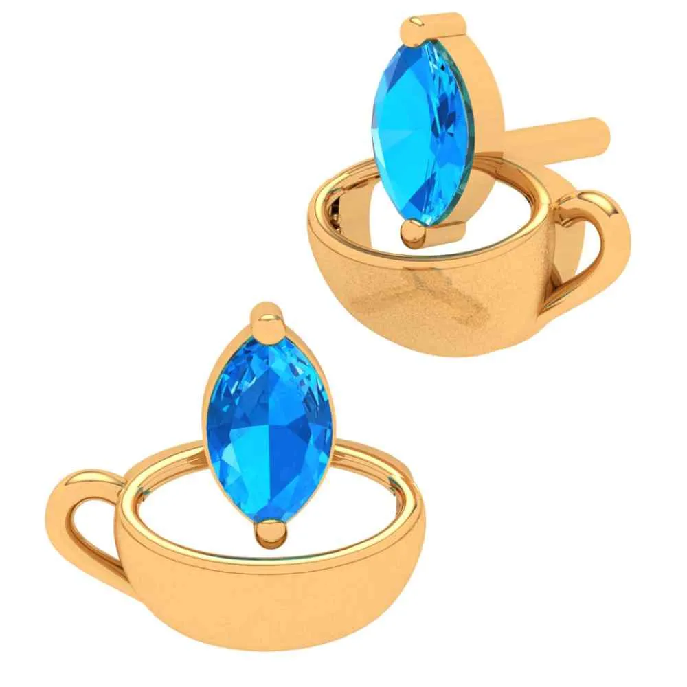 Adorable Gold Earring