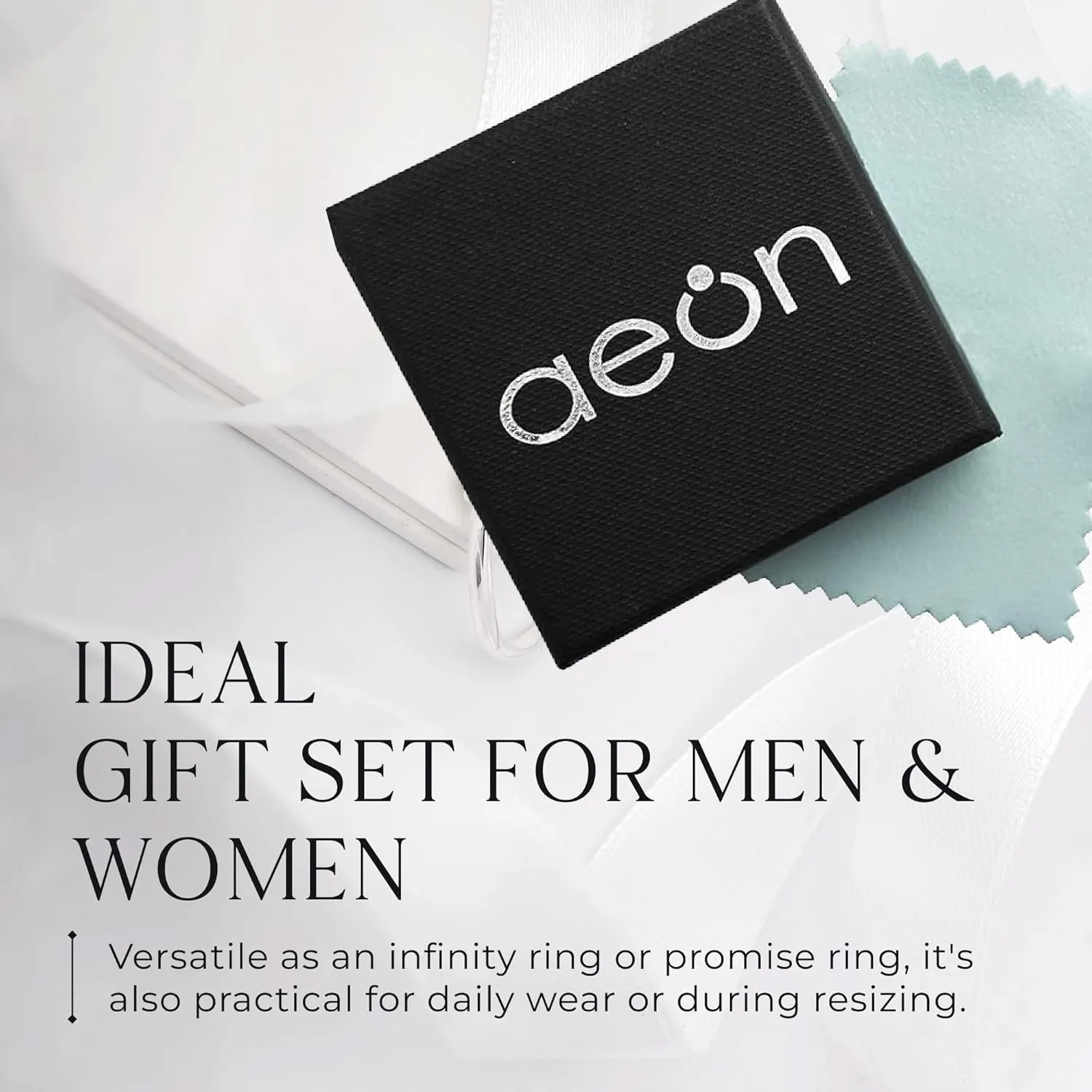 Aeon 925 Sterling Silver Court Wedding Ring  3/5mm | Comfort Fit for Men & Women | Sizes J-Z | Premium Quality for Life's Special Moments | Ideal for Couples