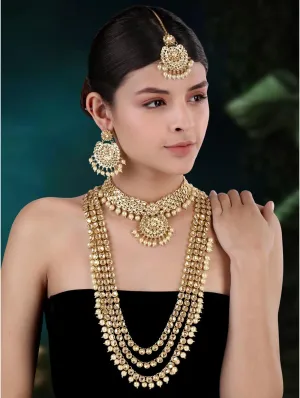Aheli Indian Wedding Heavy Bridal Traditional Jewellery Set Gift for Women