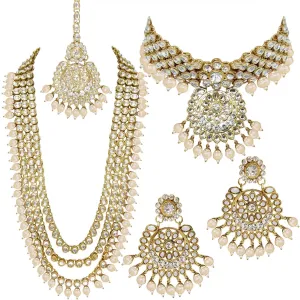 Aheli Indian Wedding Heavy Bridal Traditional Jewellery Set Gift for Women