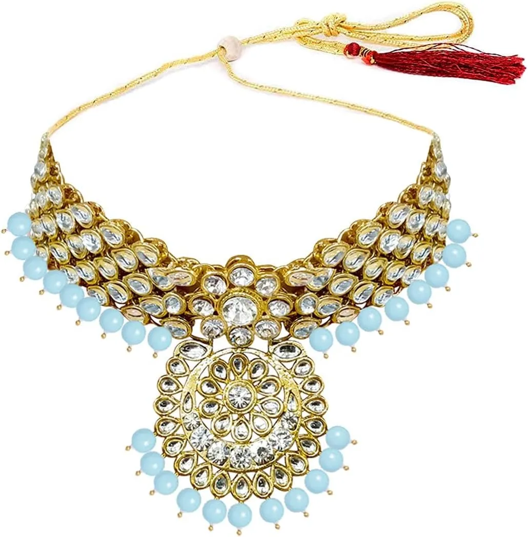 Aheli Indian Wedding Heavy Bridal Traditional Jewellery Set Gift for Women