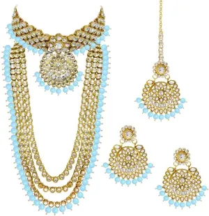 Aheli Indian Wedding Heavy Bridal Traditional Jewellery Set Gift for Women