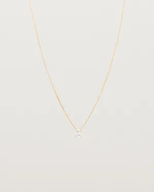 Aiona Slider Necklace | Old Cut Diamond