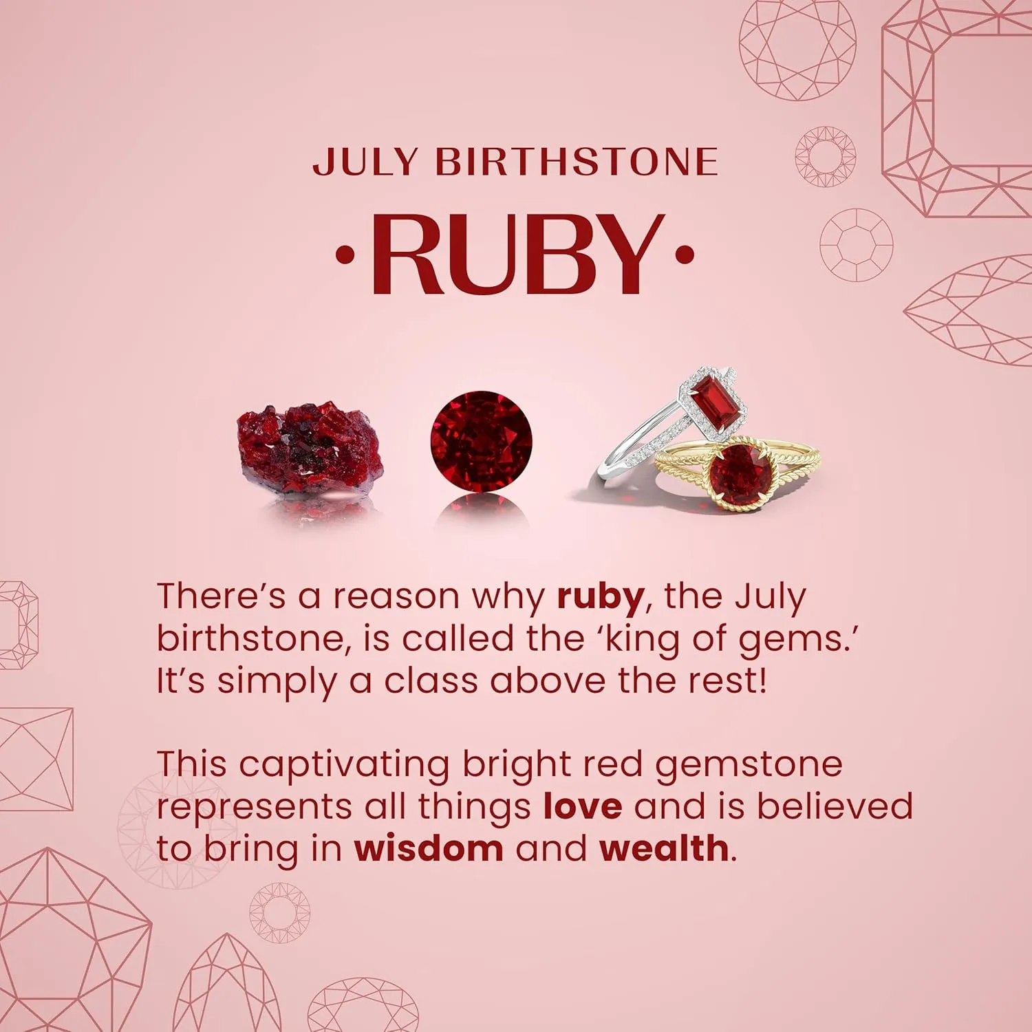 Angara Lab Grown Oval Ruby Reverse Tapered Shank Halo Engagement Ring in 14K Solid Gold/Platinum | July Birthstone, Birthday, Anniversary, Wedding Jewelry Gift for Women