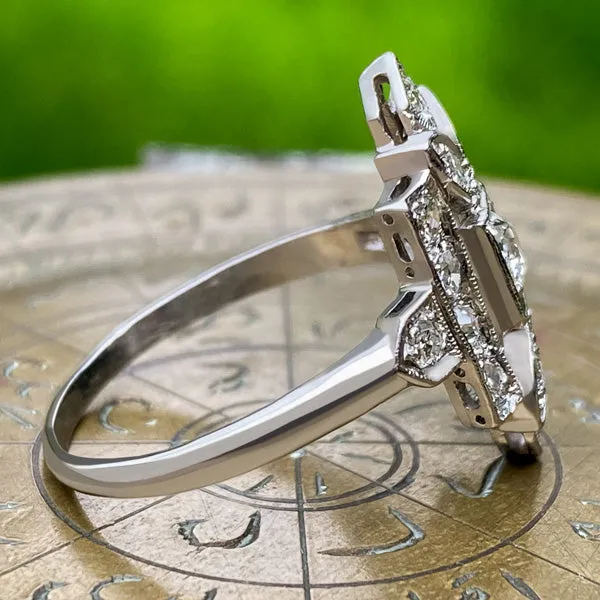 Antique Diamond Dinner Ring