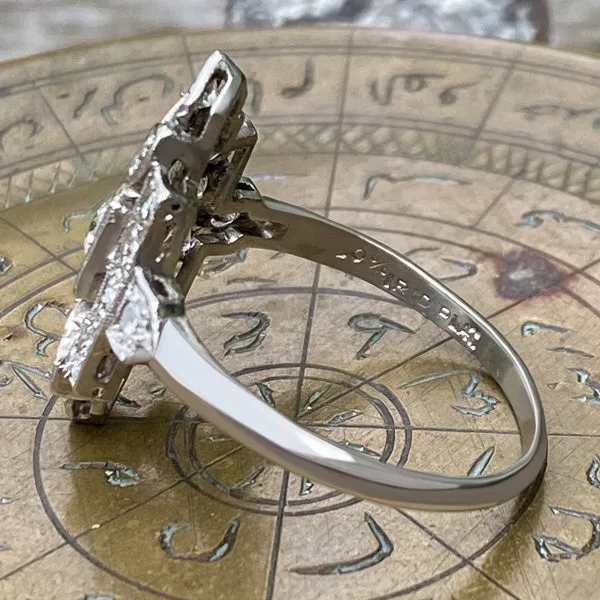 Antique Diamond Dinner Ring