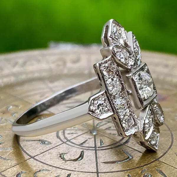 Antique Diamond Dinner Ring