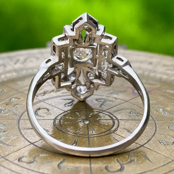 Antique Diamond Dinner Ring