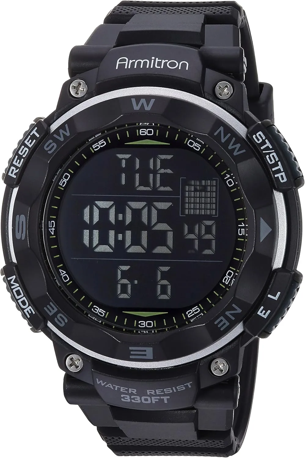 Armitron Sport Men's 40/8254BLK Black Digital Chronograph Watch