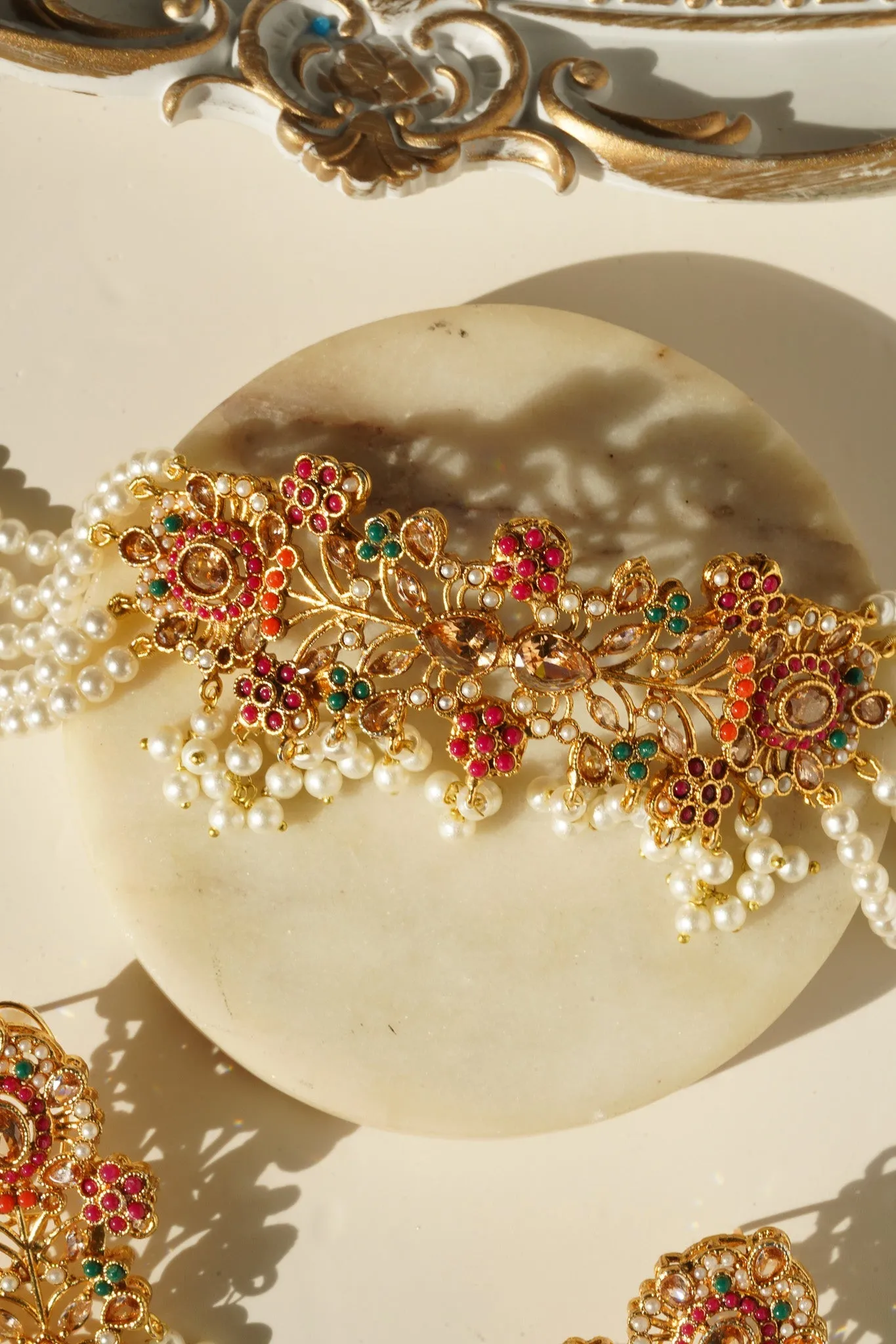 Arushi - Pearl Choker Set