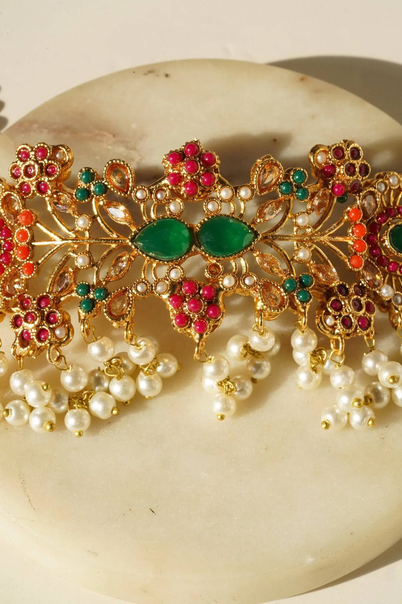 Arushi - Pearl Choker Set