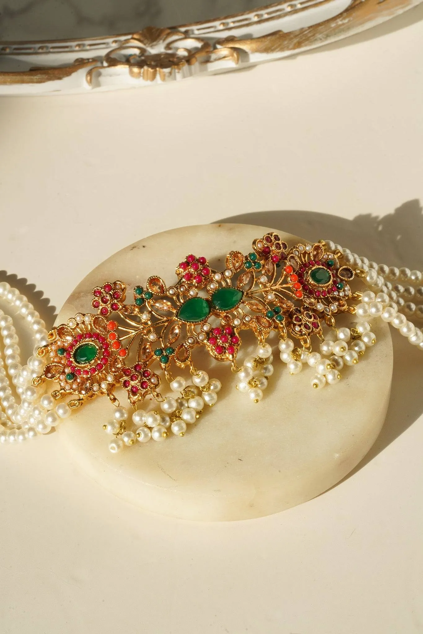Arushi - Pearl Choker Set