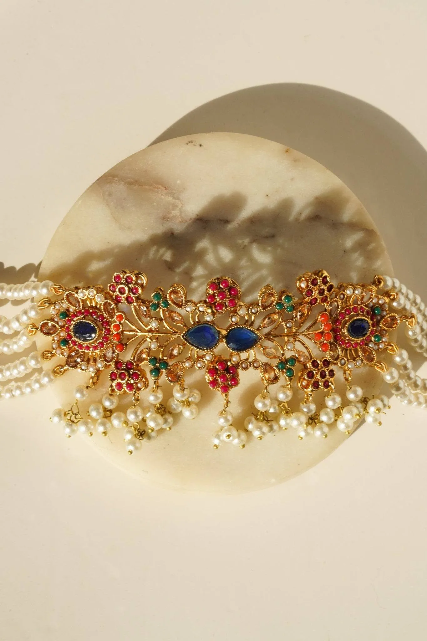 Arushi - Pearl Choker Set