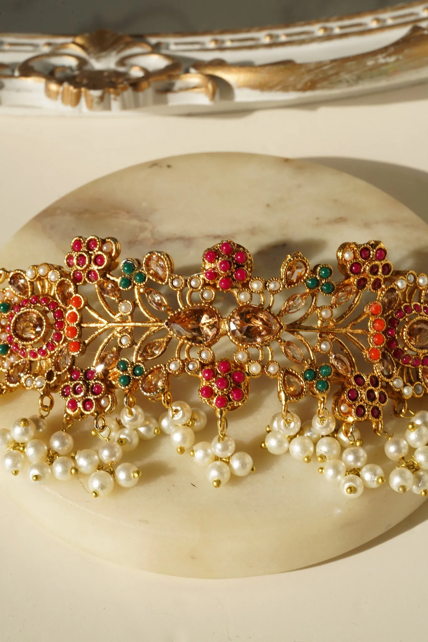 Arushi - Pearl Choker Set