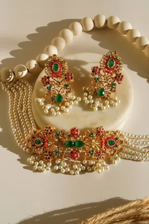 Arushi - Pearl Choker Set