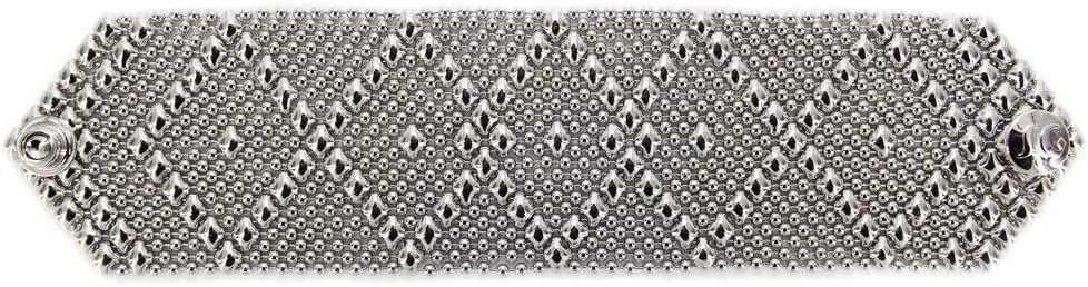 B10-N Chrome Finish Bracelet - Liquid Metal by Sergio Gutierrez
