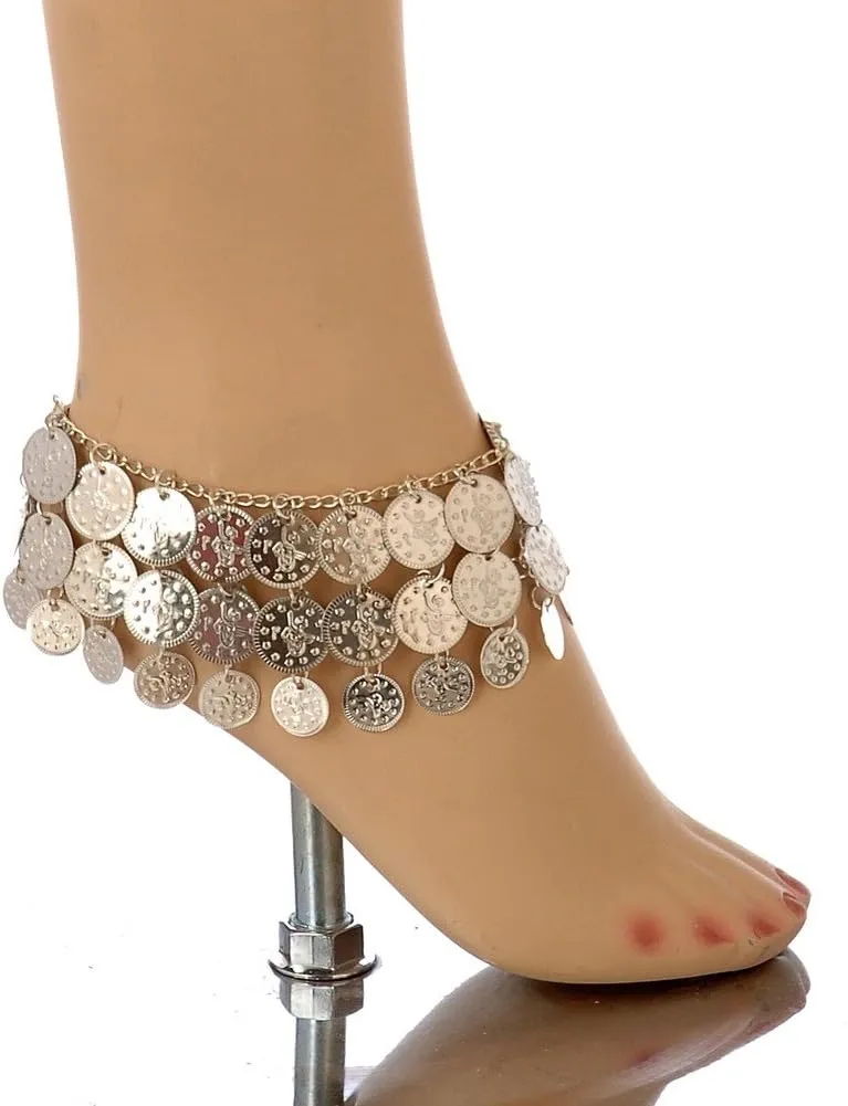 Belly Dance Anklet with Coins