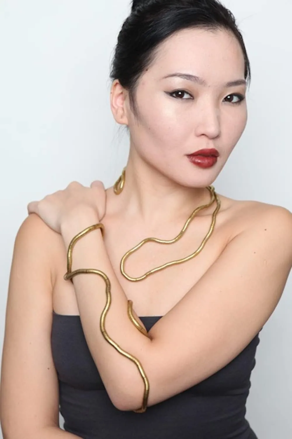 Bendable Snake Necklace - Bracelet - 35 Unique Colors - Holds Its Shape - Versatile Flexible Twistable - Chic Trendy Jewelry for Women and Men