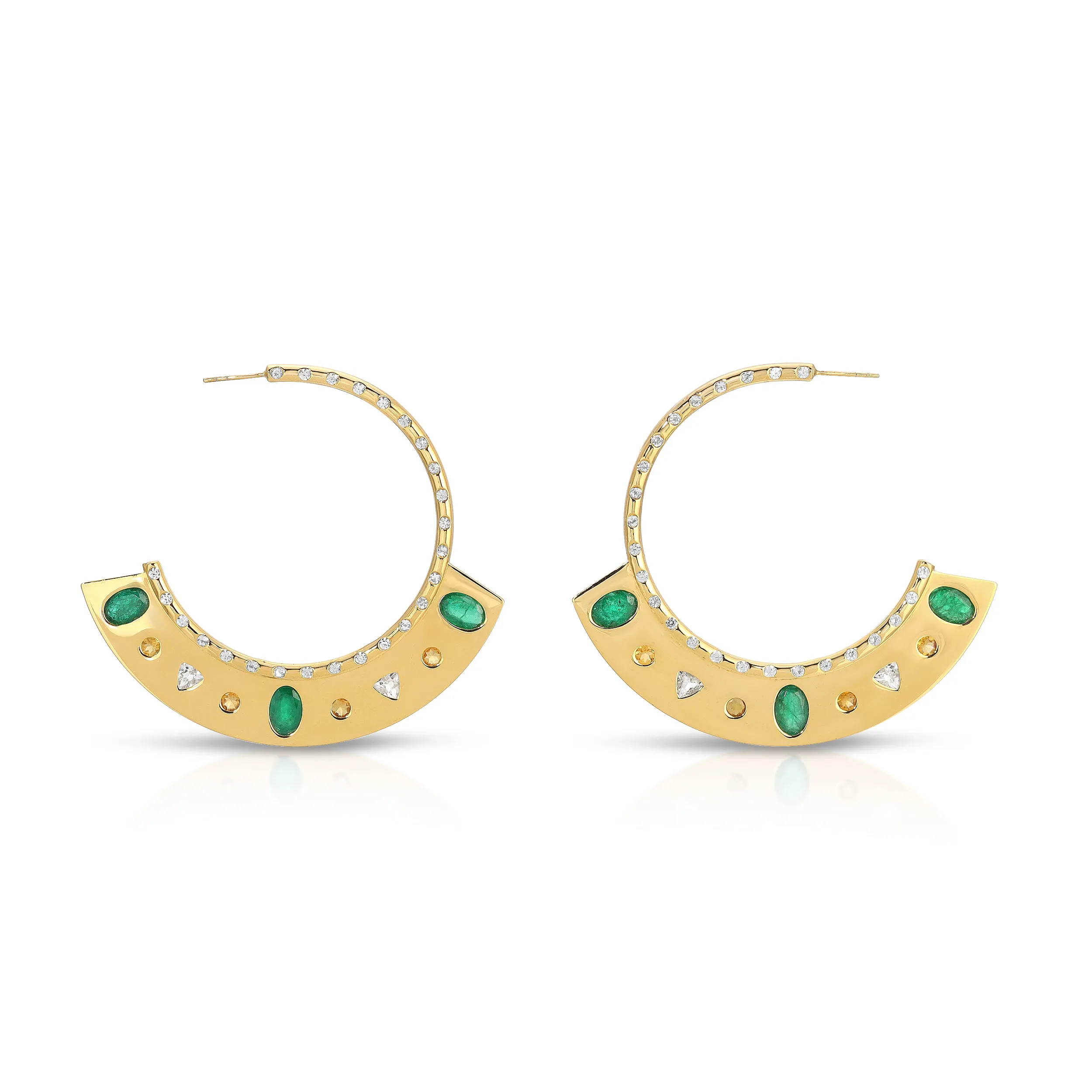 Bespoke Adorned Hoops