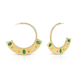 Bespoke Adorned Hoops