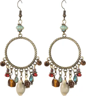 Boho Earrings for Women Vintage Bohemian Dangle Earrings