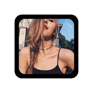 Boho Shell Choker Necklace Vintage Layered Leather Necklace Black Choker Necklace Personlized Velvet Necklace Chain Jewelry