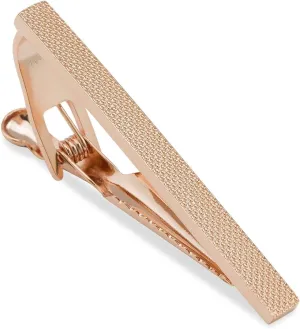 Bond Rose Gold Tie Bar Rose Gold Rhodium Plating Bond Rose Gold Tie Bar
