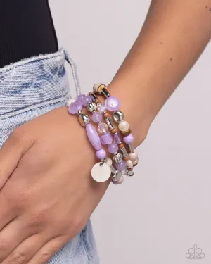 Bracelets Cloudy Chic - Purple B2124