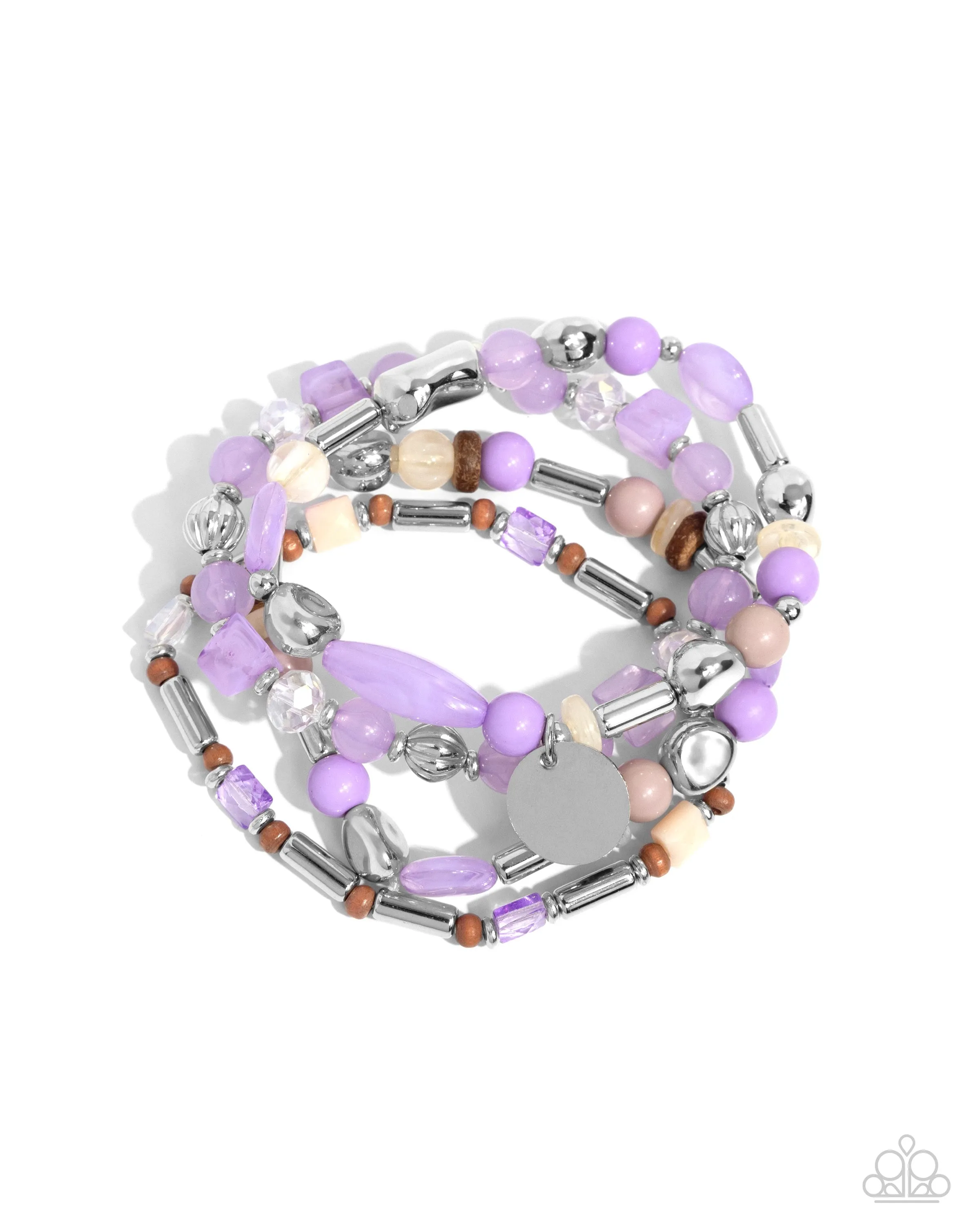 Bracelets Cloudy Chic - Purple B2124