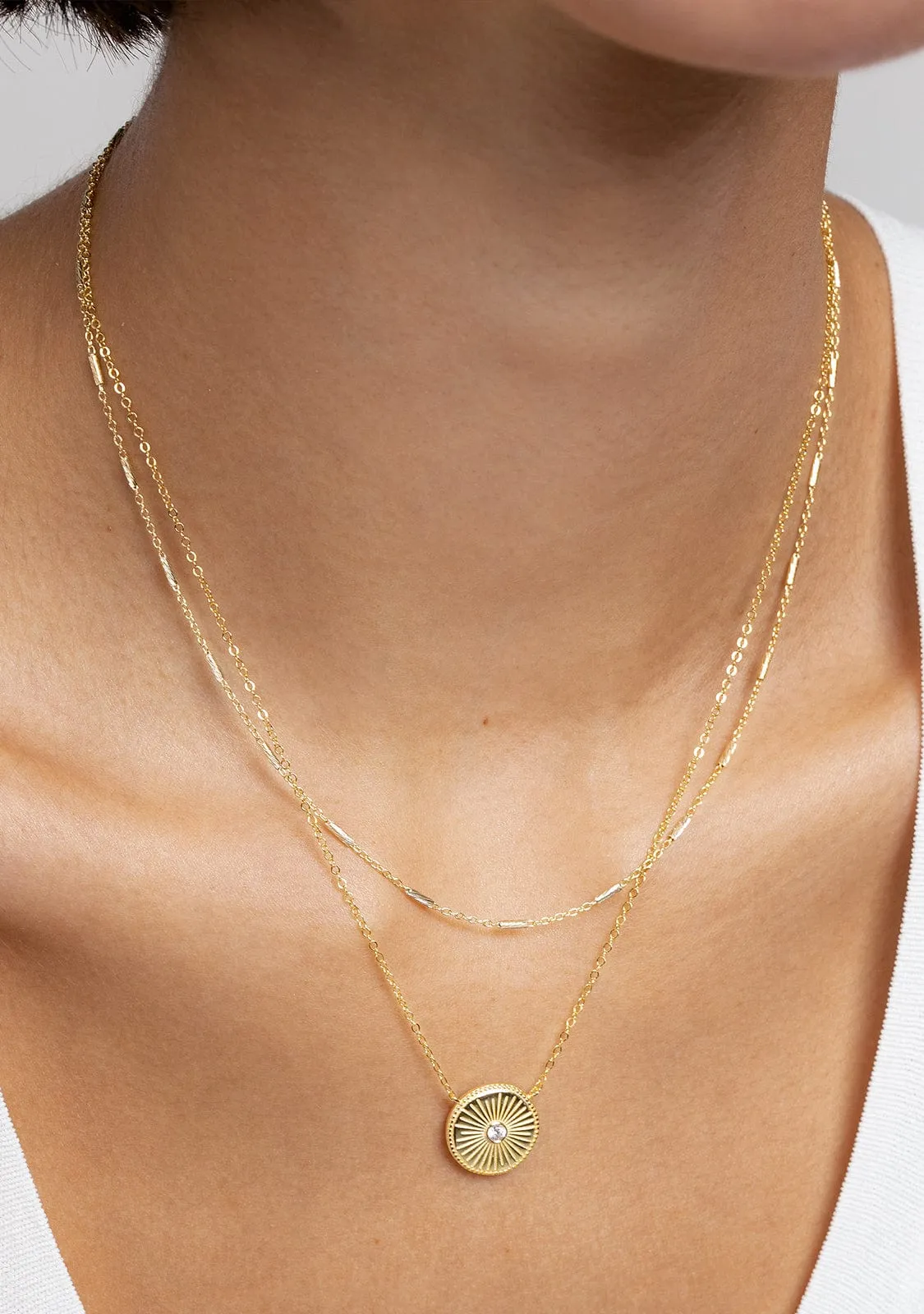 Chain Iris Gold