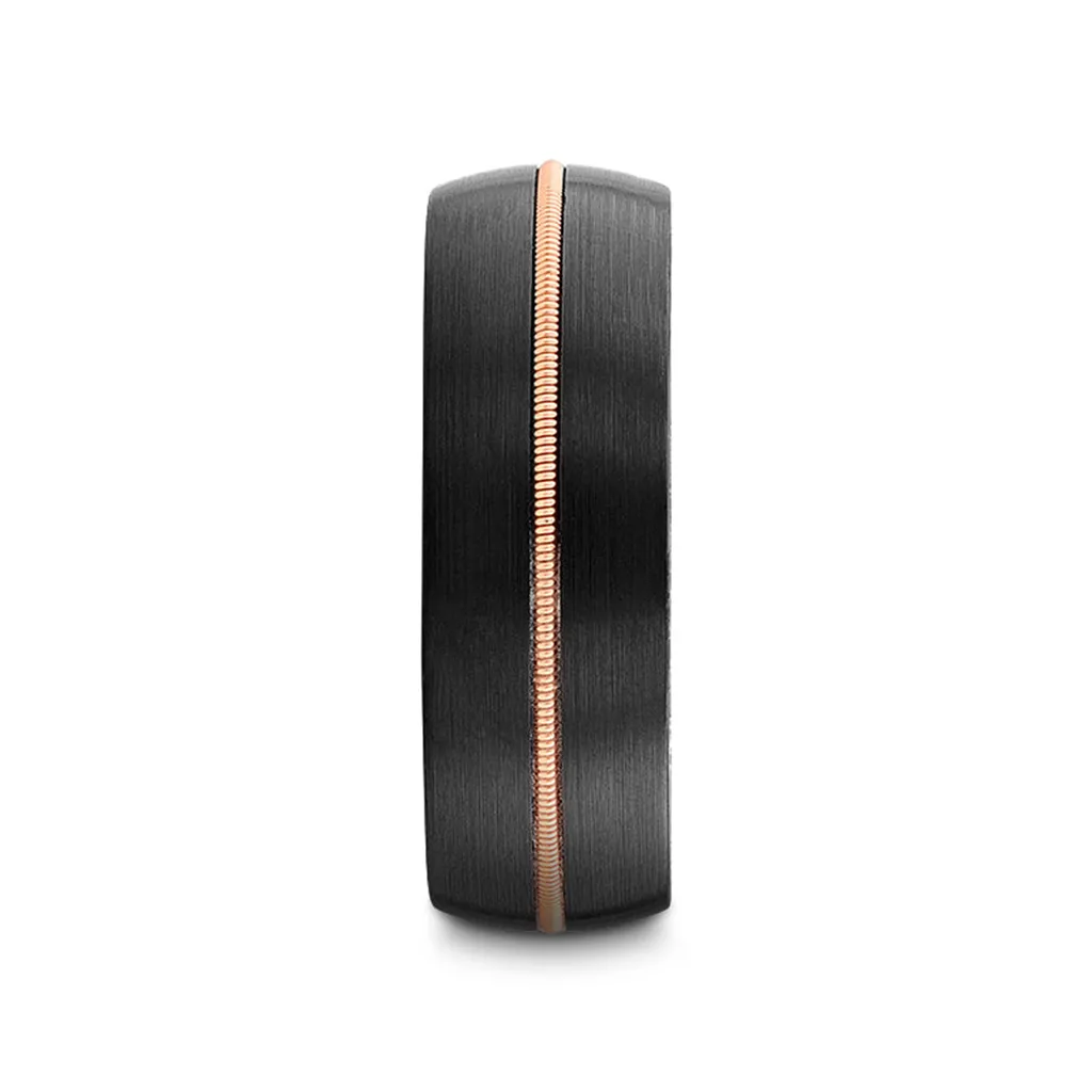 CHORDAL Black Tungsten Brass Guitar String and Whiskey Barrel Inner Sleeve - 8mm