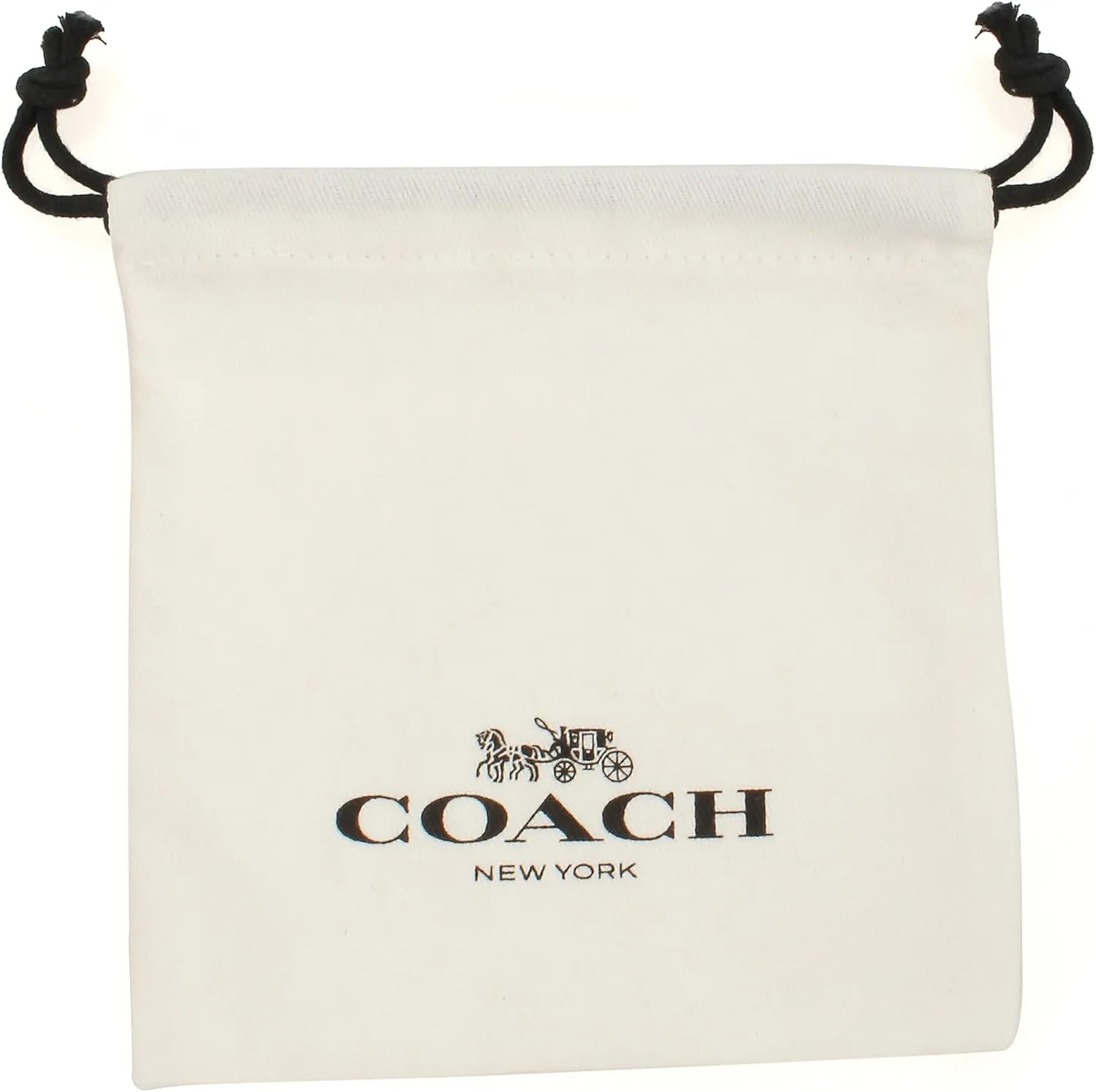 Coach Quilted C Tag Pendant Necklace