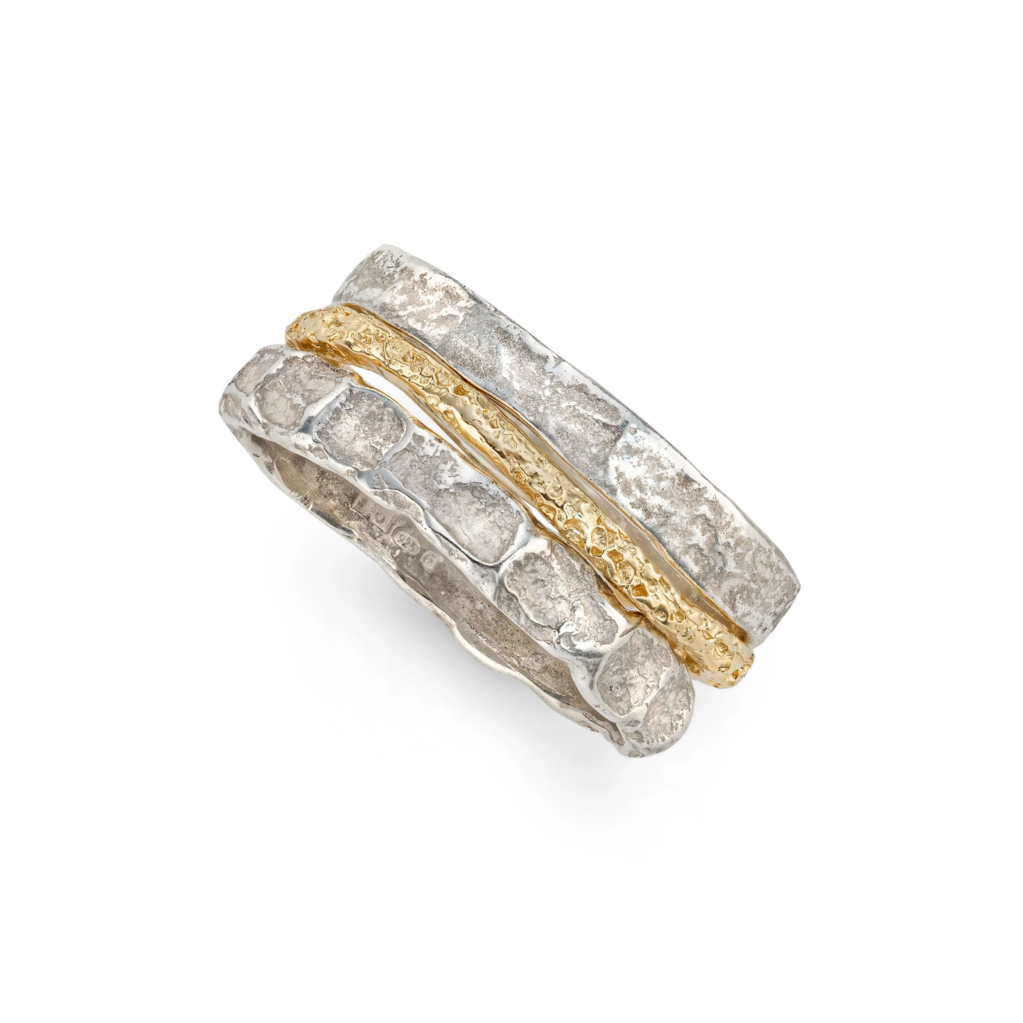Cockle Strata Ring Stack