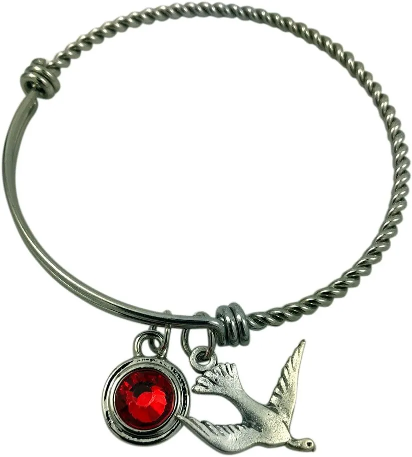 Confirmation Bracelet for Teenage Girls with Holy Spirit Dove Charm, 2 1/2 Inch