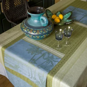 'Croisere Sur Le Nil' Linen Table Linens