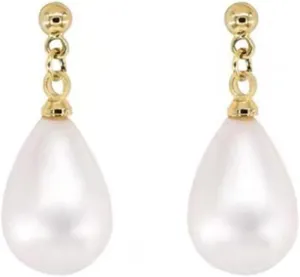 Dainty Pearl Dangle Earrings for Women White Imitation Pearl Dangle Earrings Summer Beach Vacation Jewelry