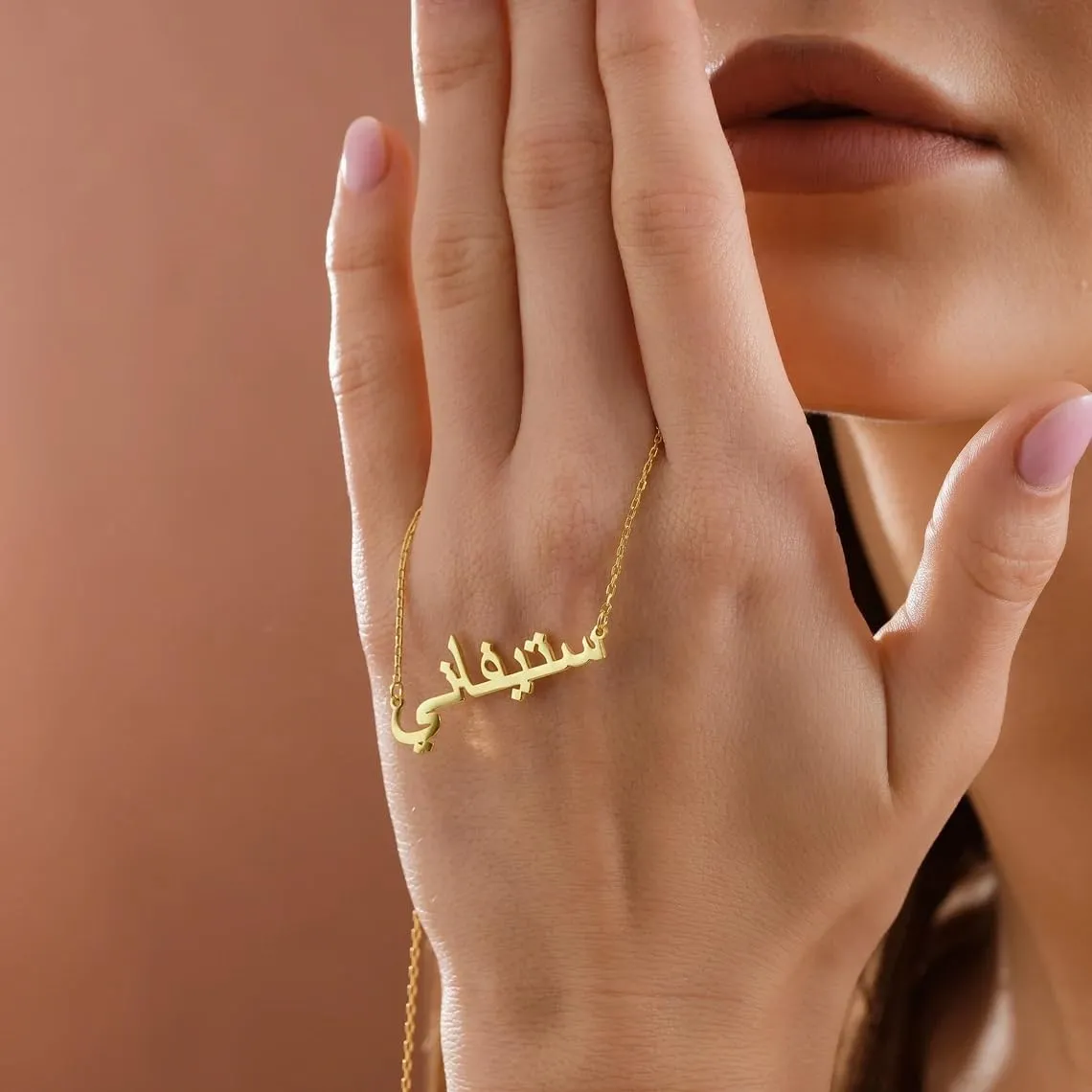 DayOfShe Custom Name Necklace for Women Gifts, 18K Gold Plated Layered Names Necklace Personalized Gifts for Birthday