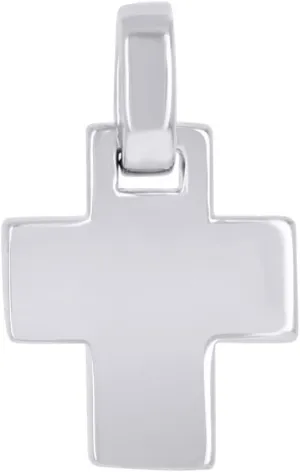 Diamond2Deal 925 Sterling Silver Religious Crucifix Cross Religious Charm Pendant