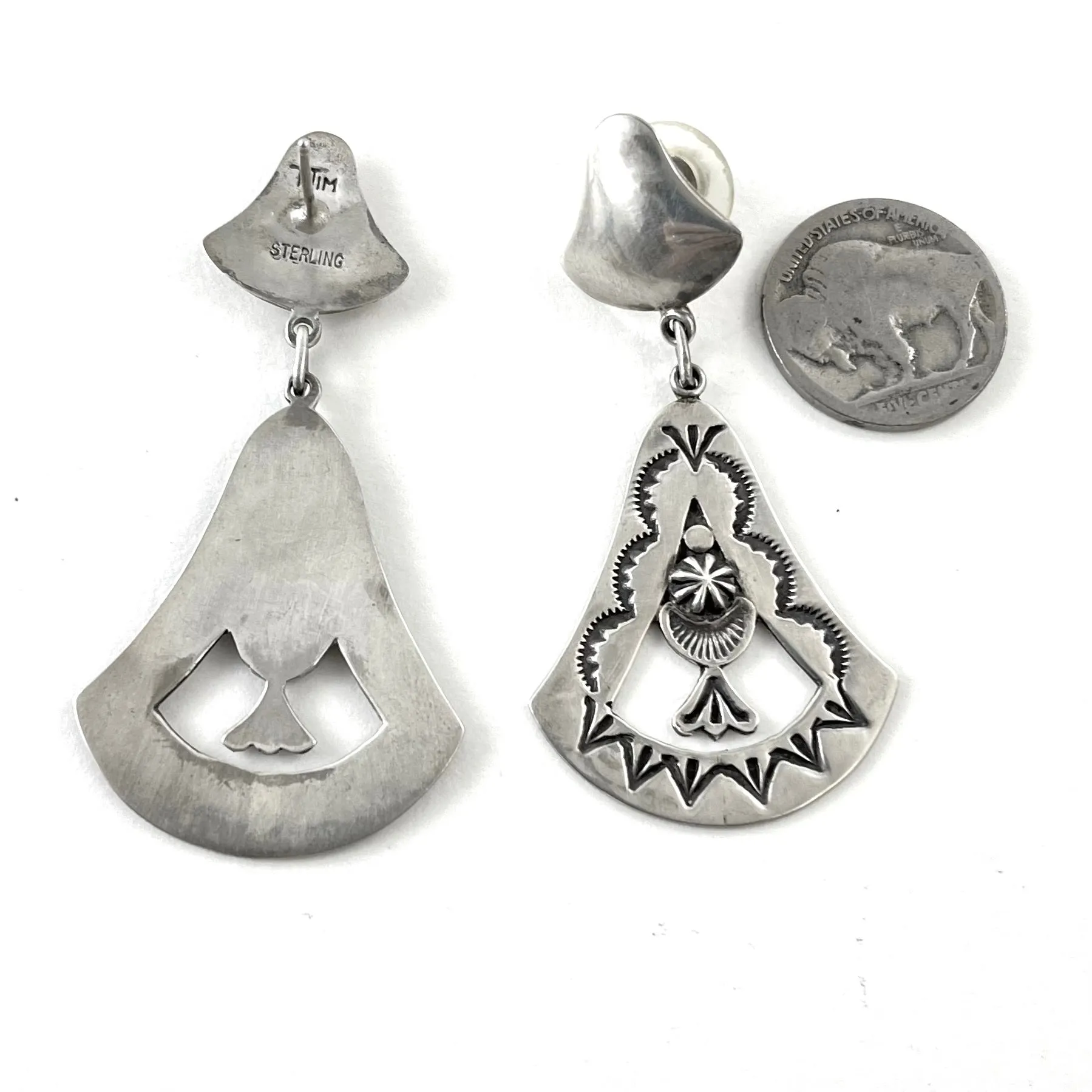 Early Thomas Jim Earrings