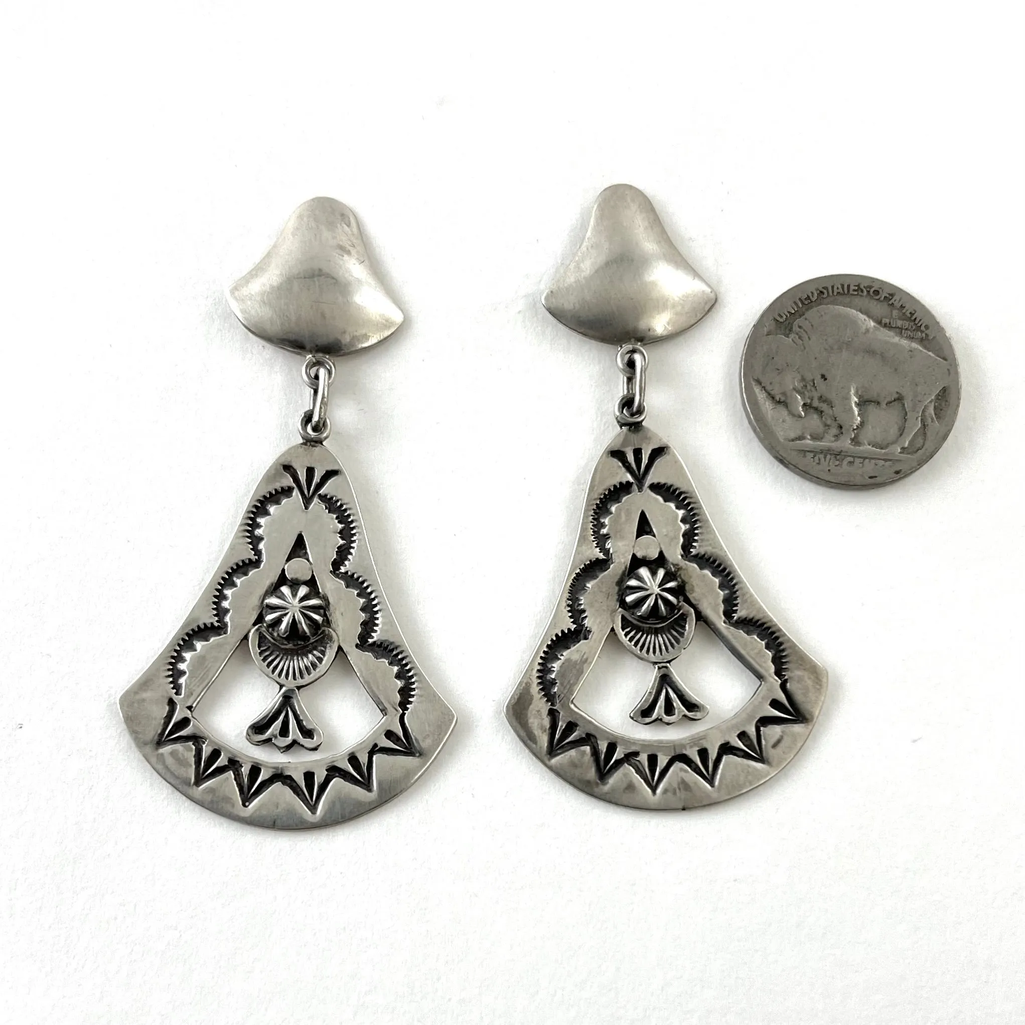 Early Thomas Jim Earrings