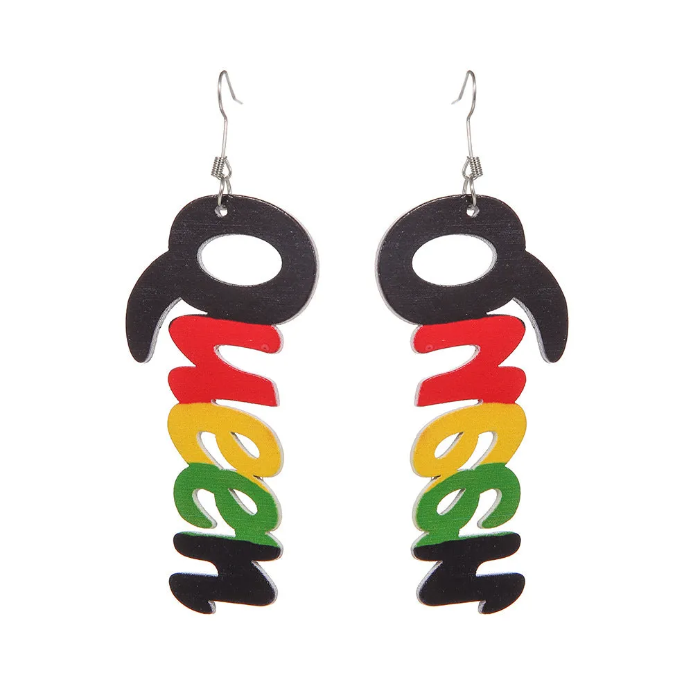 Exotic Vienna Verve Metal Earrings with Metal Needle