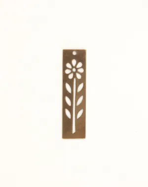 Flower Stencil, 48x12mm, (1pc)