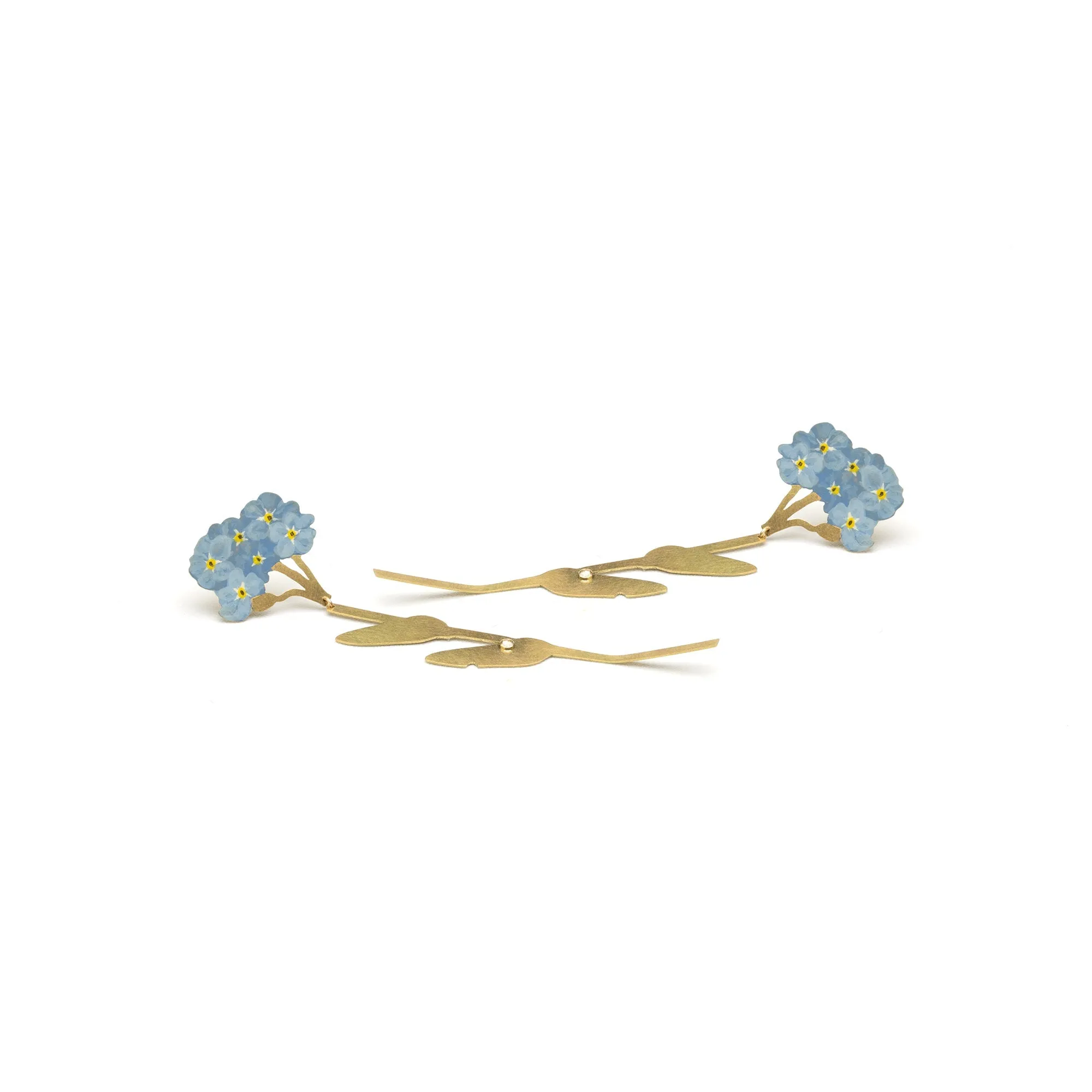Forget Me Not Drop Earrings