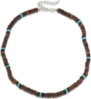 Fuqimanman2020 Puka Shell Necklace Summer Beach Surfer Seashell Necklace
