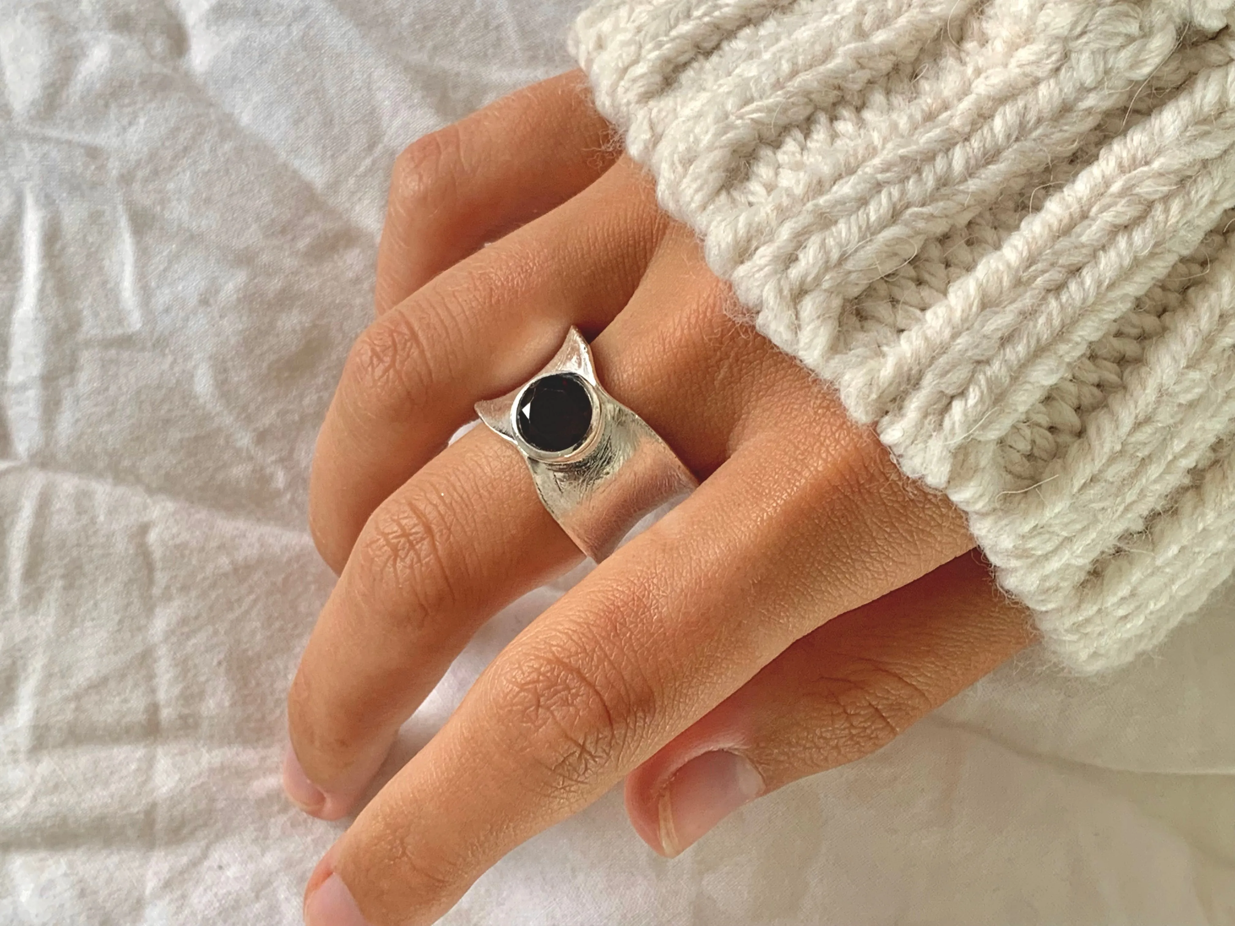 Garnet Asco Ring