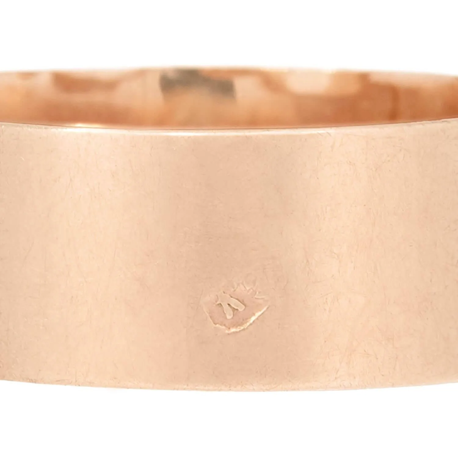Georgian 14k Mourning "RICORDO" Band