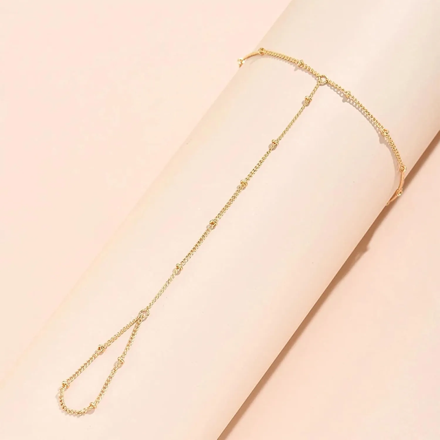 Hand Chain Bracelet Ring Bracelet Dainty Finger Ring Slave Bracelets Zircon Hand Jewelry for Women Trendy Jewelry Gifts